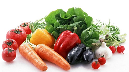 ダイエットの基本　ポイント1　野菜は1日350g以上食べる