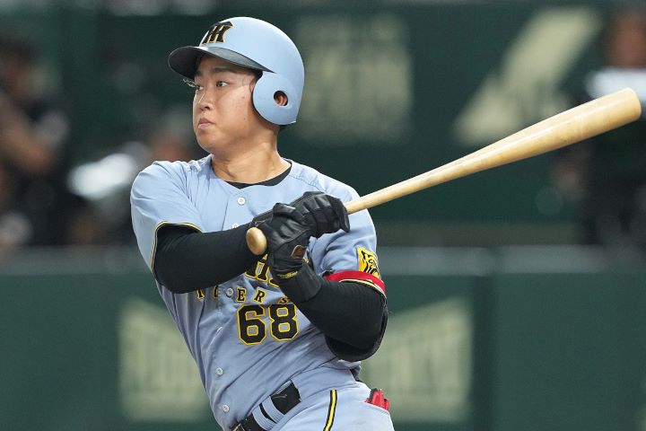 将来有望‼️阪神　中川選手実使用バット 何かをつかむ目をしている」球界OBが絶賛する阪神高卒4年目、21