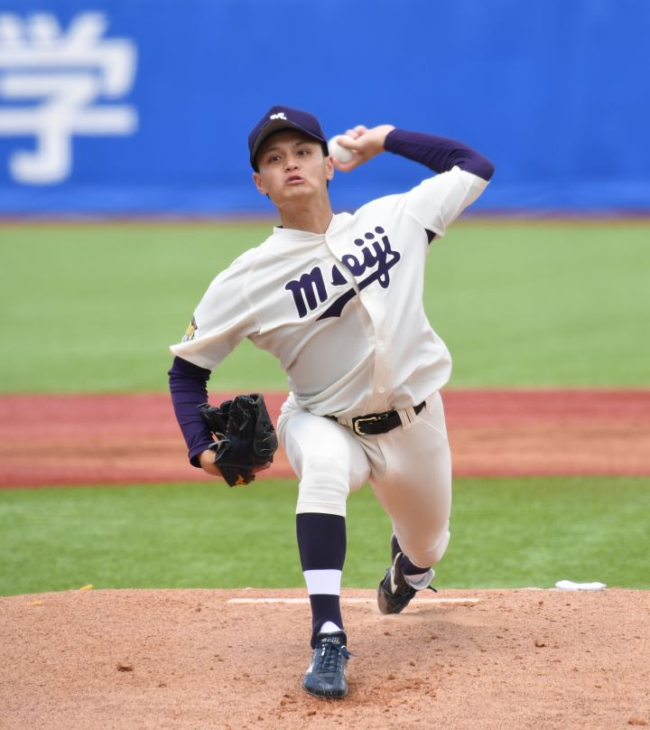 【画像・大学投手編】押さえておきたい「2025ドラフトの目玉」たちを厳選！　注目選手の写真＆寸評を一挙紹介