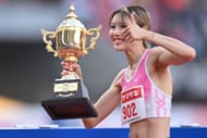 「待ち受け画面にしたいくらい」腹筋バキバキの女子ハードラーが…「本当に幸せです」ファンも歓喜の報告