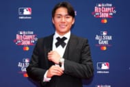 山本由伸の着こなしが「期待を裏切らない」　レッドカーペットで存在感「まさにエリートだ」米紙は1位評価