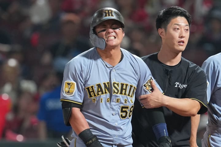 「念願の6番バッターの定着が目前だっただけに…」首位阪神から伝わった23歳外野手の“悲報”にファン絶句「せっかく近本が帰ってきたのになぁ」「痛すぎる」