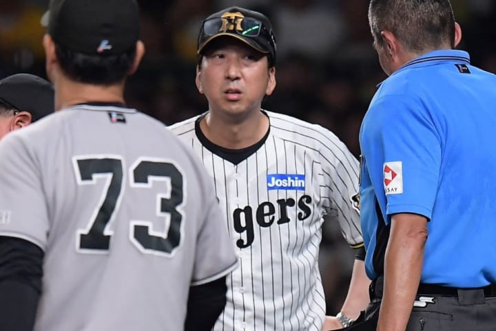 物議を醸したGT戦の騒動に「そんなの全く求めてない」　止まらぬ“死球渦”に「選手の責任でもない」と異論を唱えた藤川球児監督の主張「他球団全選手を守りたい」