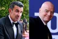 混乱を招いた“W杯売却構想”は「卑怯なほど自己中心的」　暴落するFIFA会長の求心力　元ポルトガル代表フィーゴは猛烈批判「今すぐ追放すべきだ」