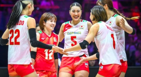 バレー日韓戦は日本が3－0圧倒、準々決勝進出！　「得点力の差を見せつけられた」韓国メディアも脱帽　和田由紀子が19得点、佐藤淑乃が18得点