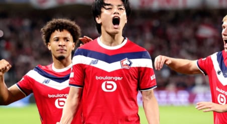「このストライカーは本物だ」CL初戦でも鮮烈ゴールの上田綺世、現地ファンの評価も急上昇！　本拠地での初得点に「期待は加入時よりさらに大きくなった」