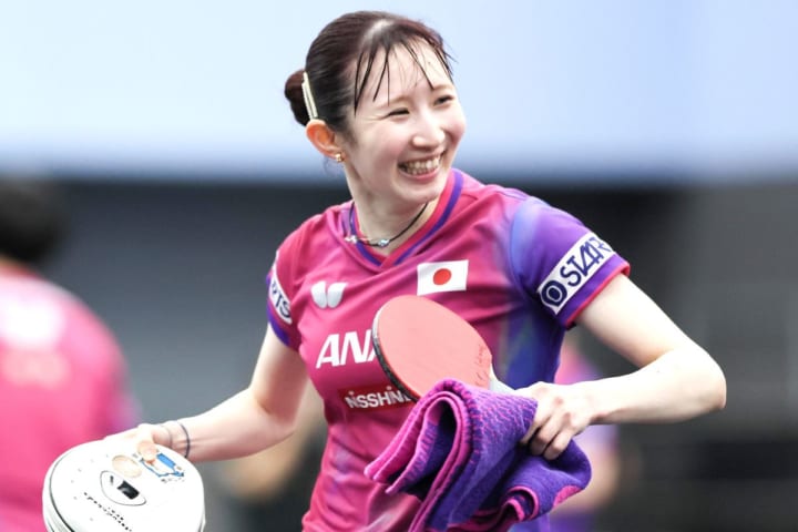 「ひなちゃん綺麗！」人気卓球女子の街中“オフショット”が話題　私服姿でもファンを魅了「モデルやん」「最高に似合ってます」