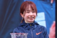 「日本一可愛い消防長さん」人気女子マラソン選手、レアな“制服姿”を披露「初めての経験でとても緊張」反響続々
