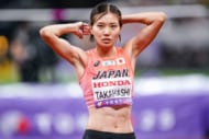 「めっちゃステキです」「美人～」陸上女子高跳び26歳が“チラ見せ”ショット「モデルさん」「カッコイイ」反響続々